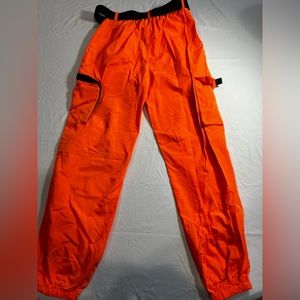 Pretty little thing parachute pants, size 2